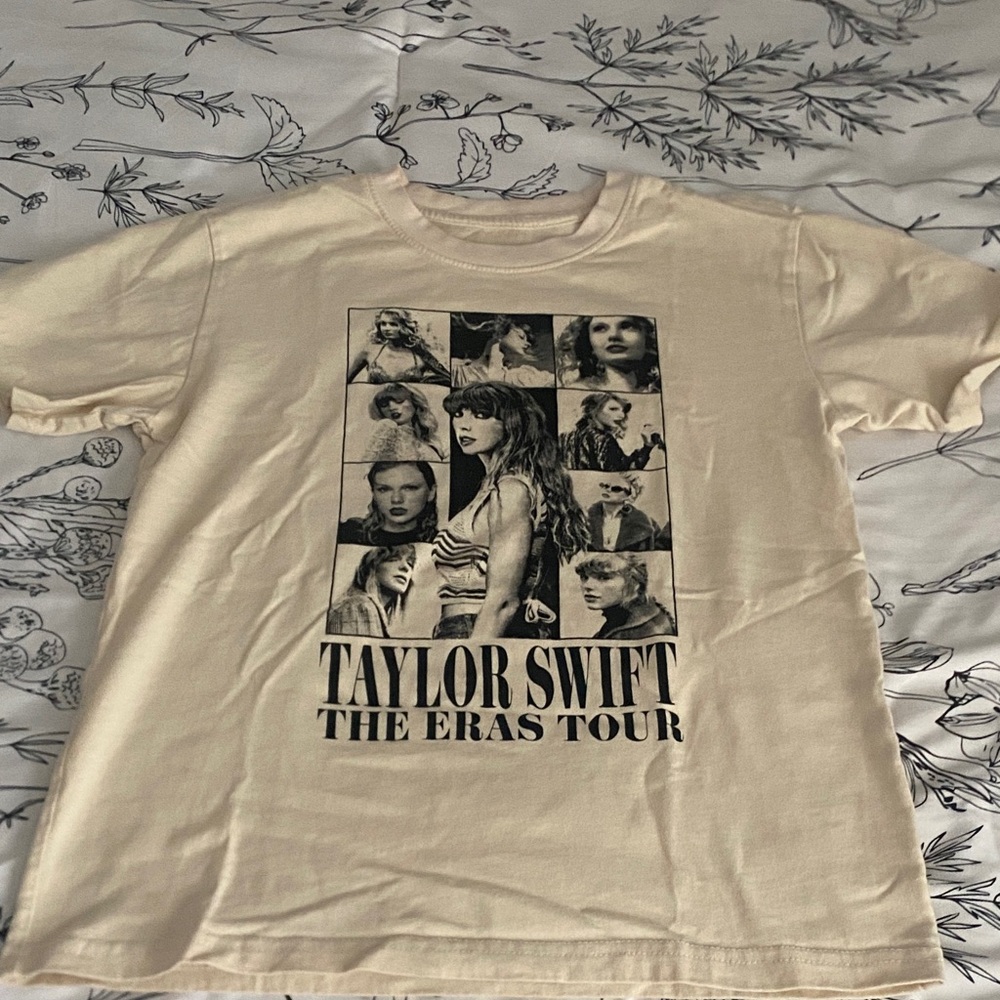 Taylor Swift The Eras Tour Cream Tee
